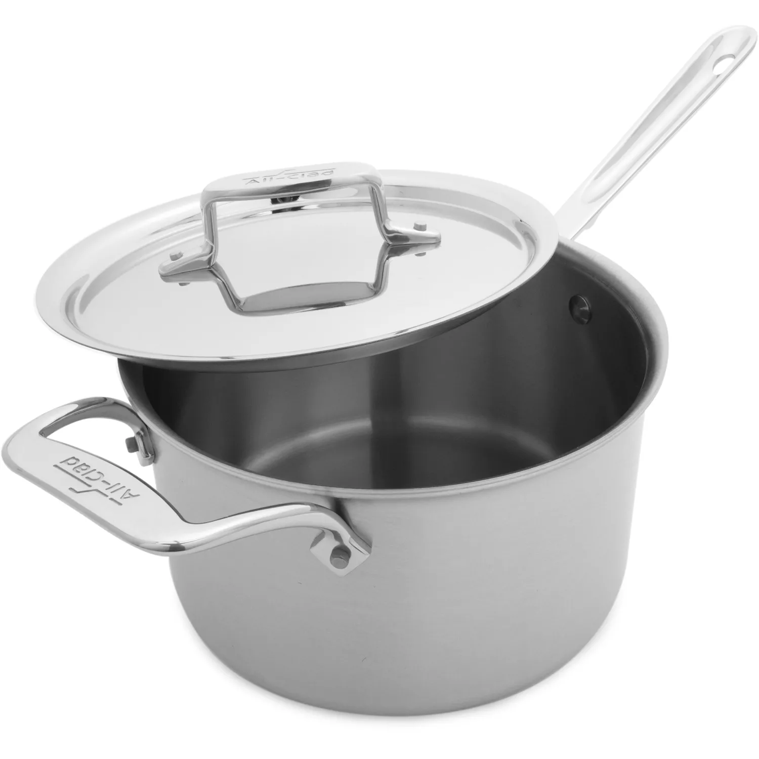 All-Clad D5 Brushed Stainless Steel Saucepans