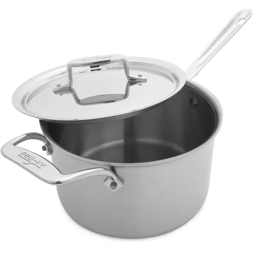 All-Clad D5 Brushed Stainless Steel Saucepans