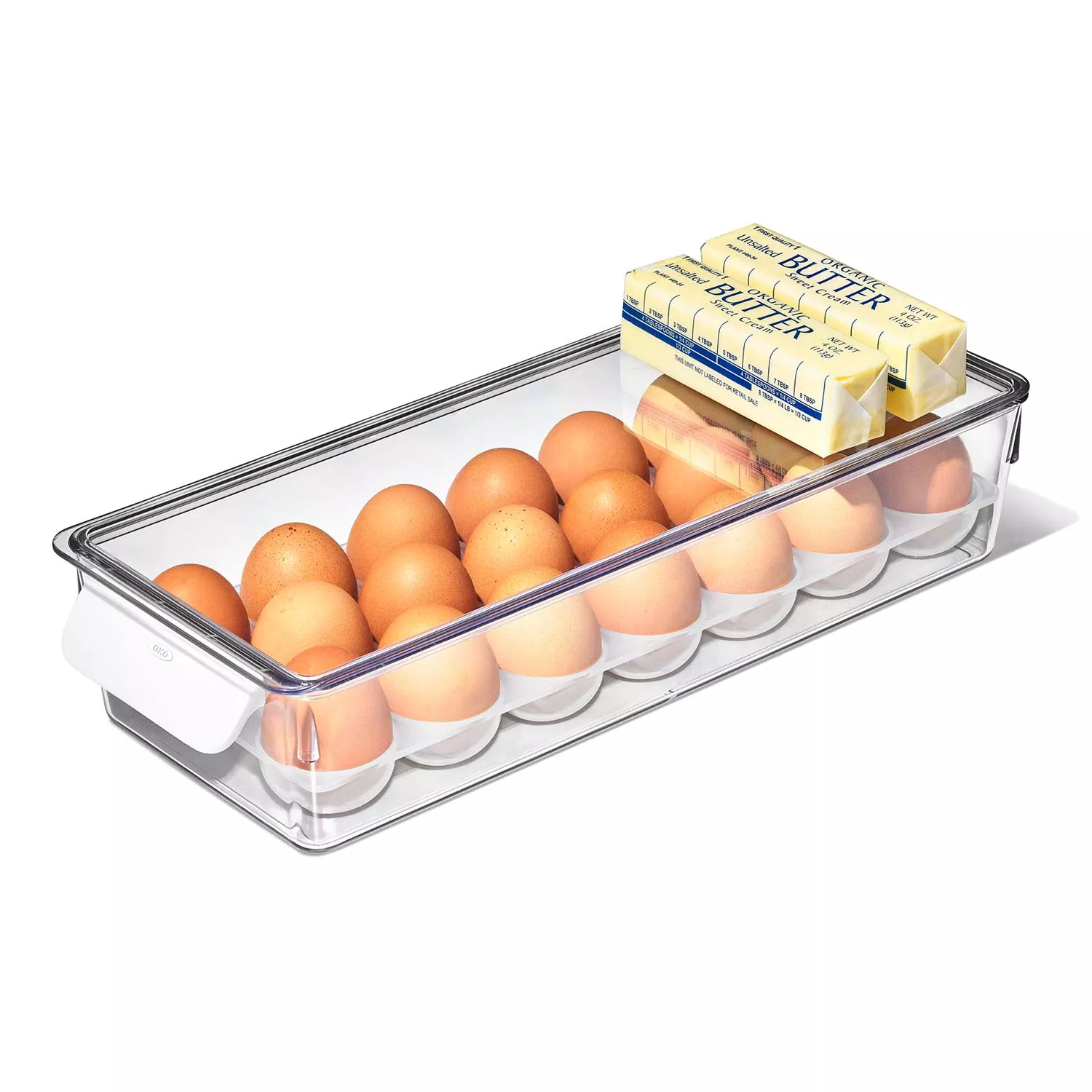 OXO Refrigerator Egg Bin with Removable Tray