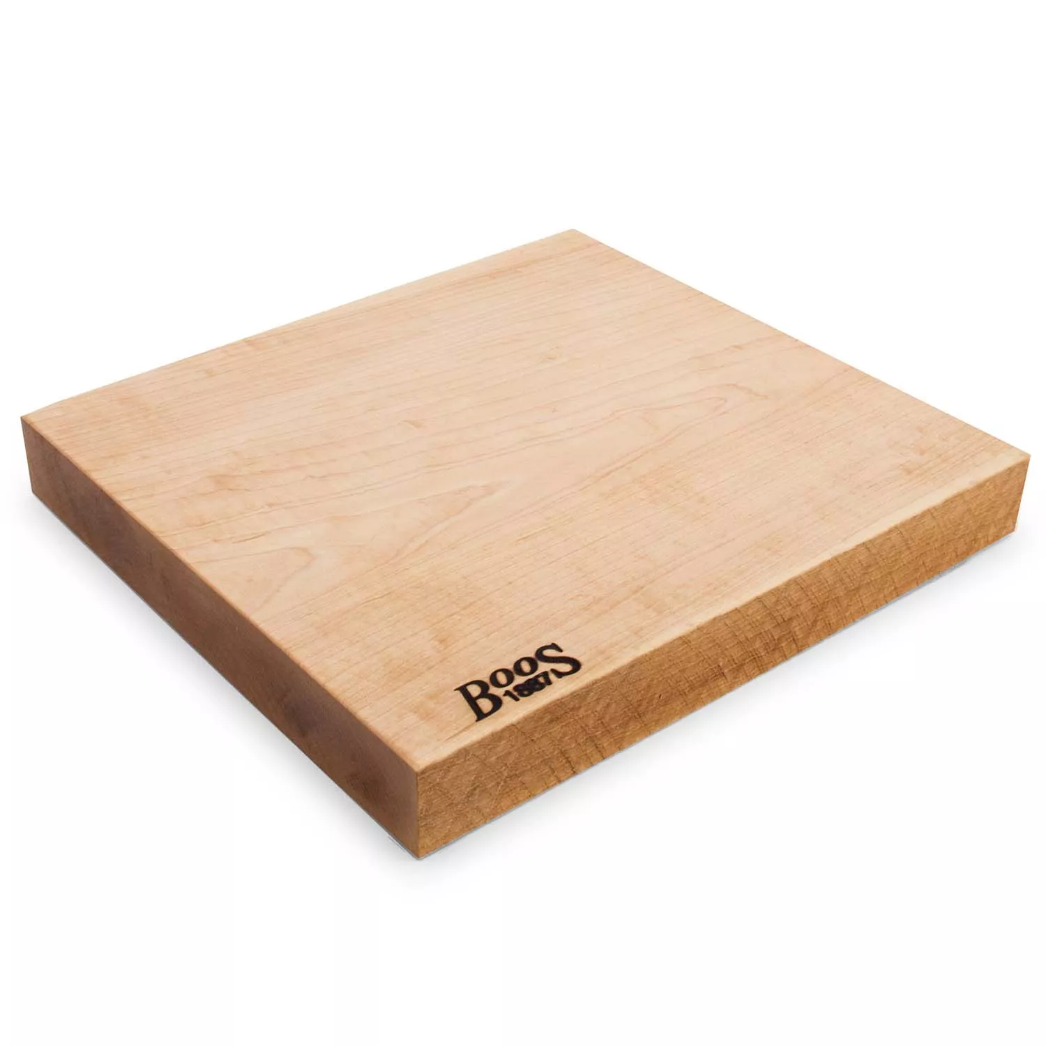 John Boos Maple Rustic Edge Cutting Boards, 1.75" Thick
