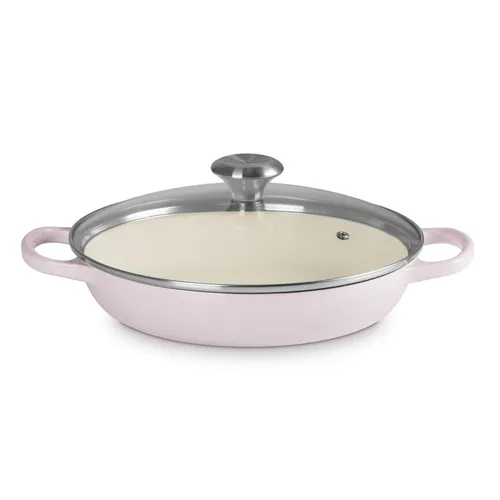 Le Creuset Signature Braiser with Glass Lid, 2.25 qt.