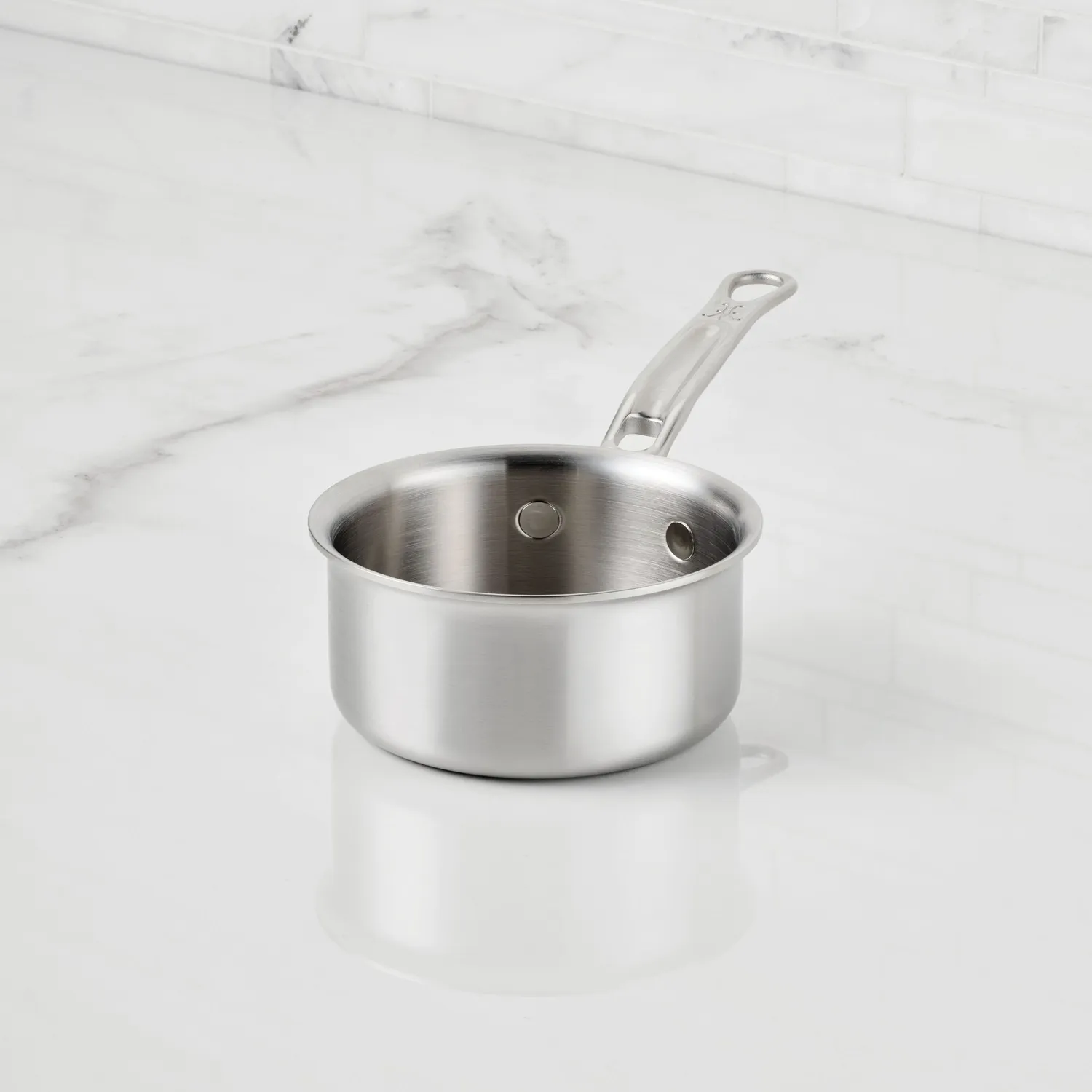 Hestan ProBond Luxe Stainless Steel Butter Warmer, 0.75qt.