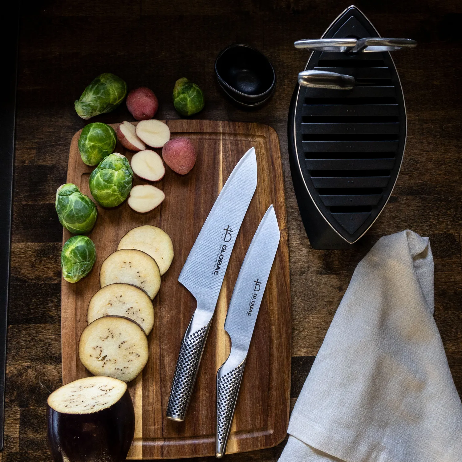 Global Anniversary 5-Piece Knife Block Set