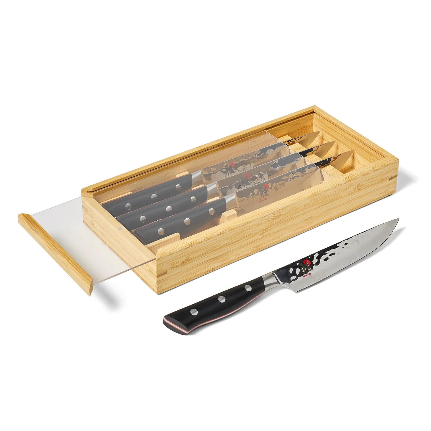 Miyabi Hisho Steak Knives, Set of 4