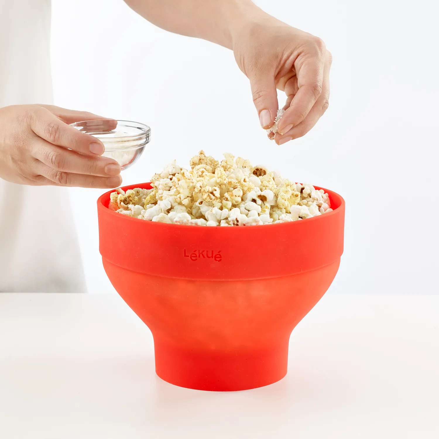 Lekue Collapsible Microwave Popcorn Bowl