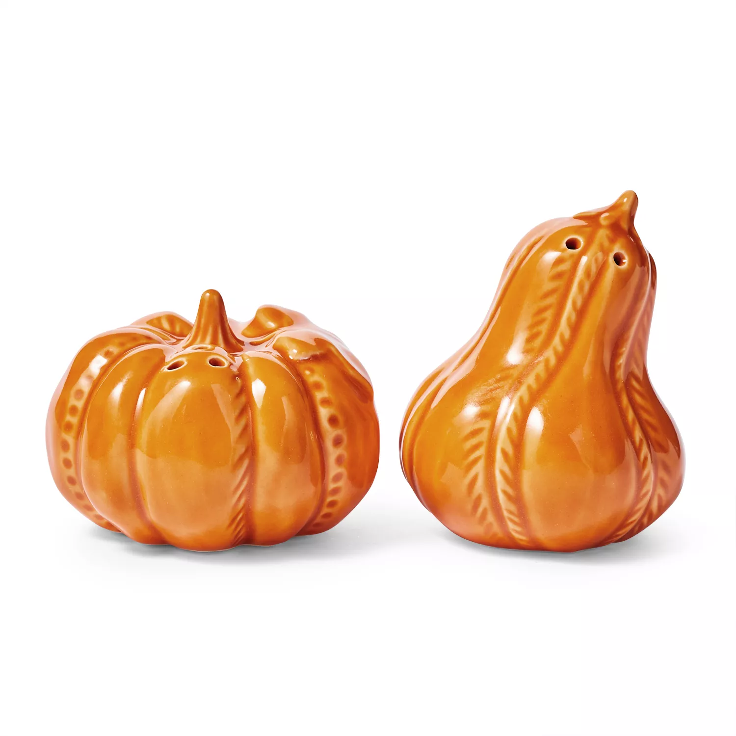 Sur la table fall botanical gourd salt pepper shaker set sur la table