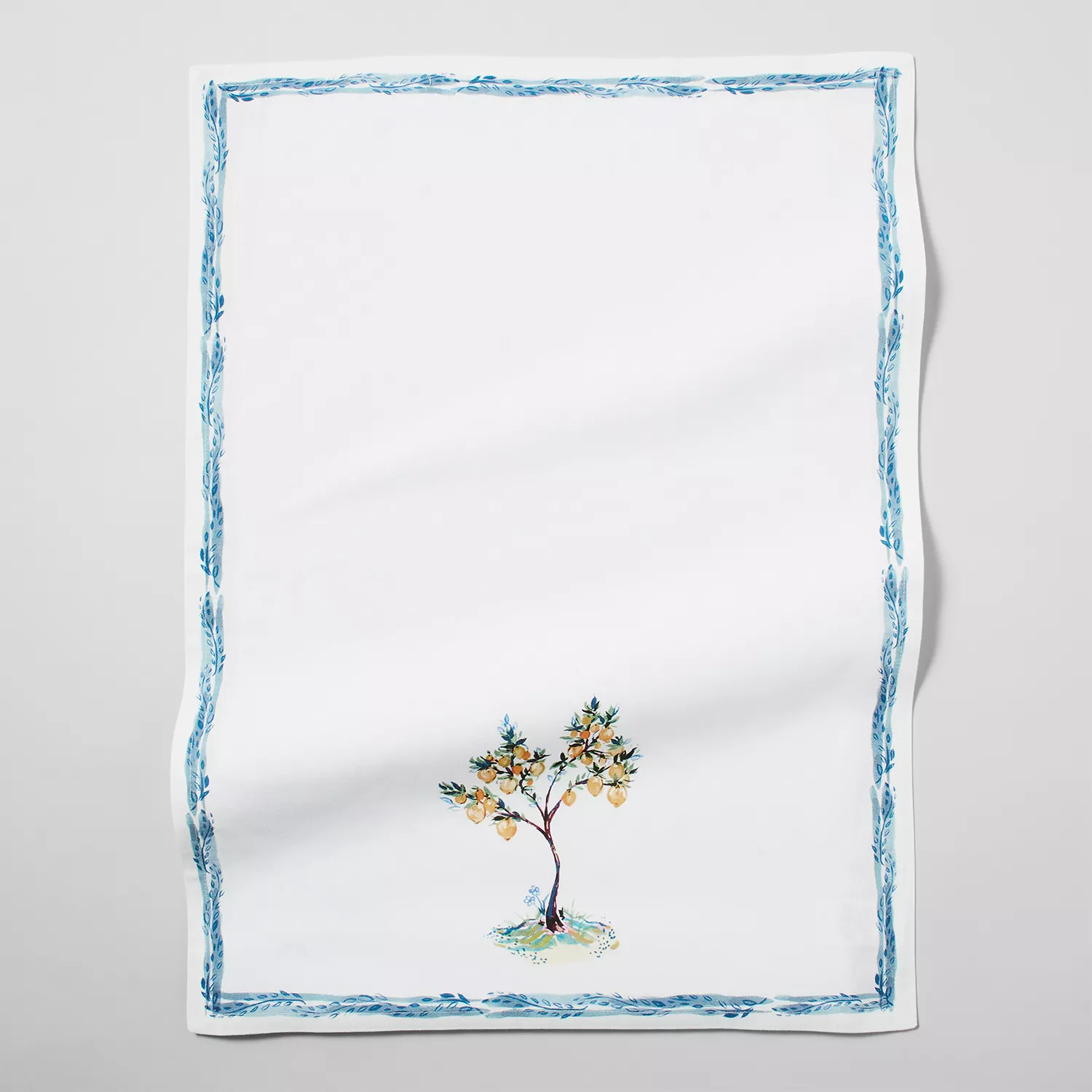 Sur La Table Citrus Jacquard Towel, Blue