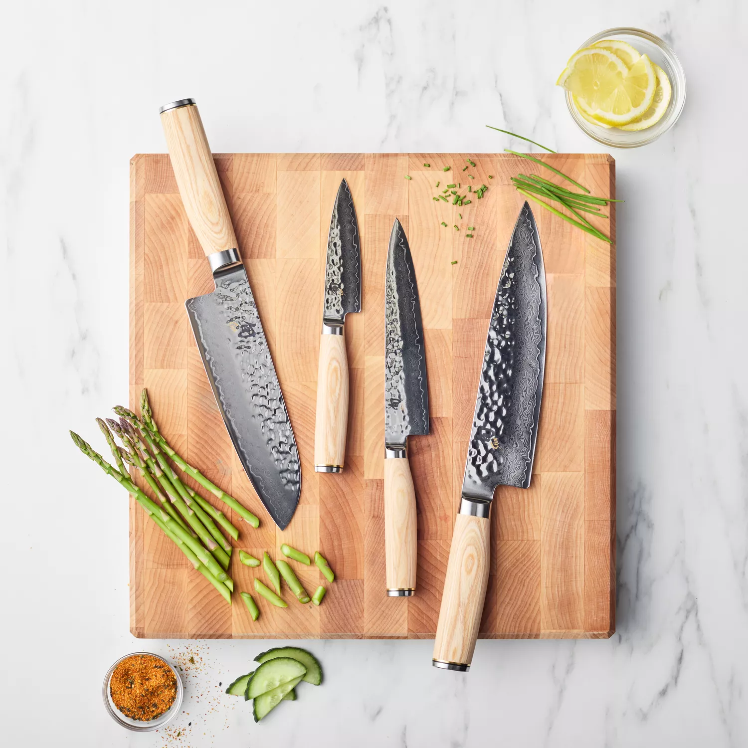 Shun Premier Blonde 7&#34; Santoku Knife