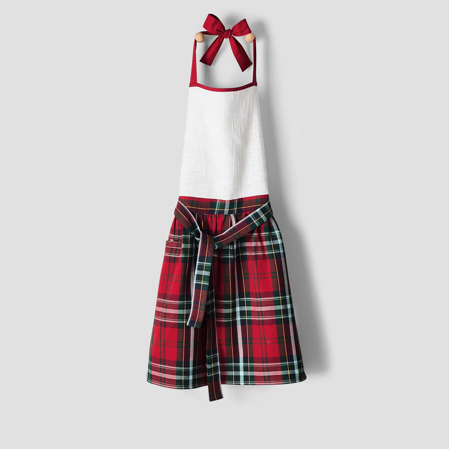 Sur La Table Plaid Vintage-Inspired Apron