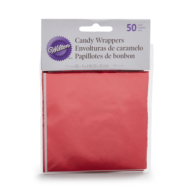 Wilton Foil Wrappers, Set of 50