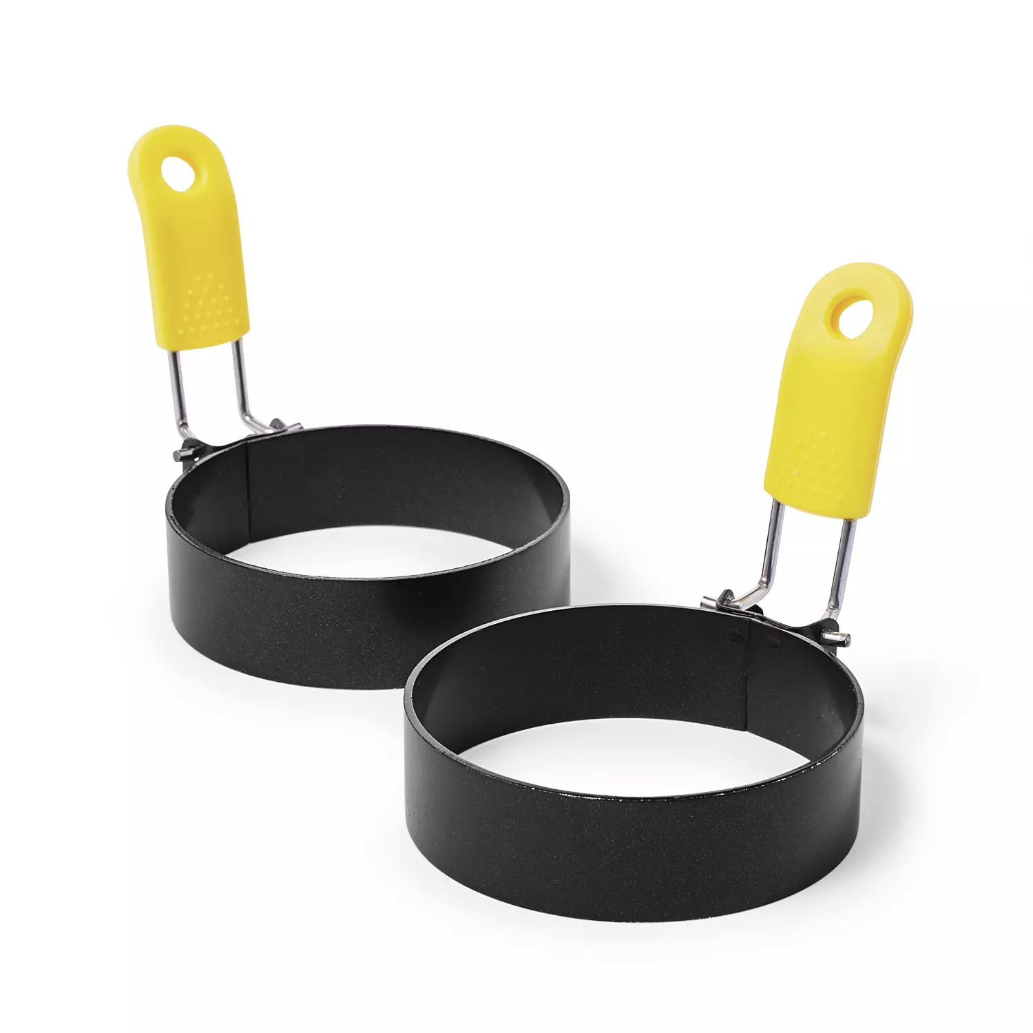 Sur La Table Nonstick Egg Rings, Set of 2, Black