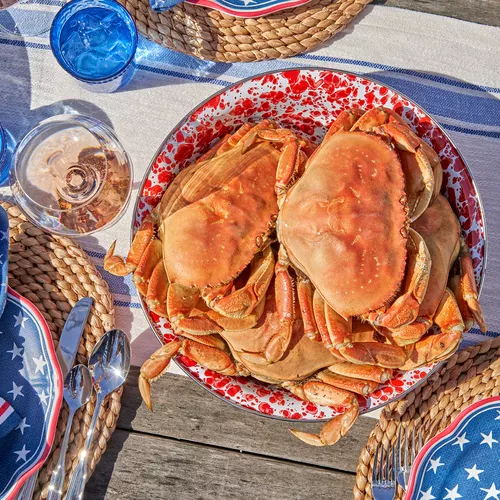 Dungeness Crab with Herb Butter