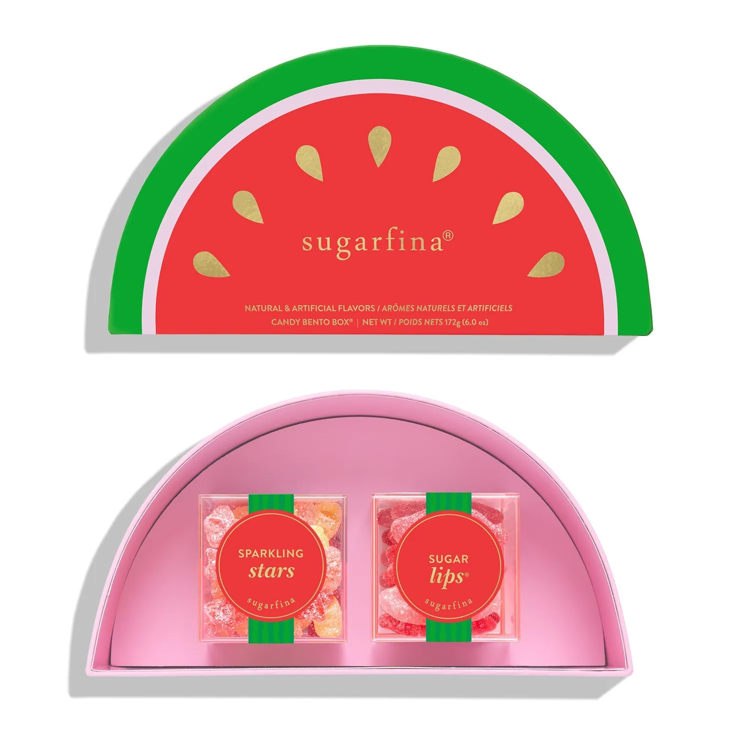Sugarfina Wartermelon Bento Box, Set of 2