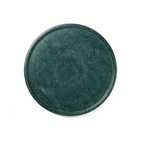 Sur La Table Round Green Marble Serving Board