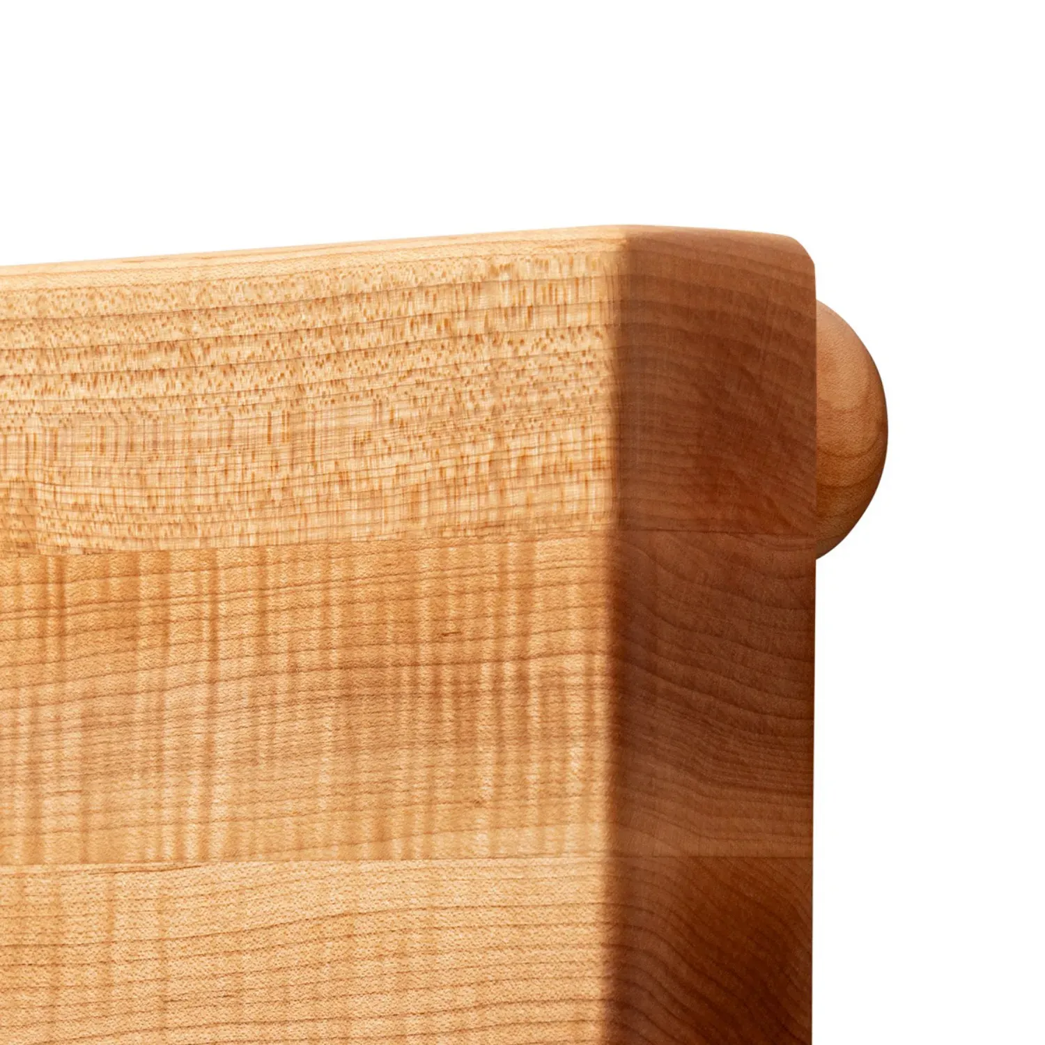 John Boos Maple Edge-Grain Square Serving Boards w/ Feet, 1.5" Thick