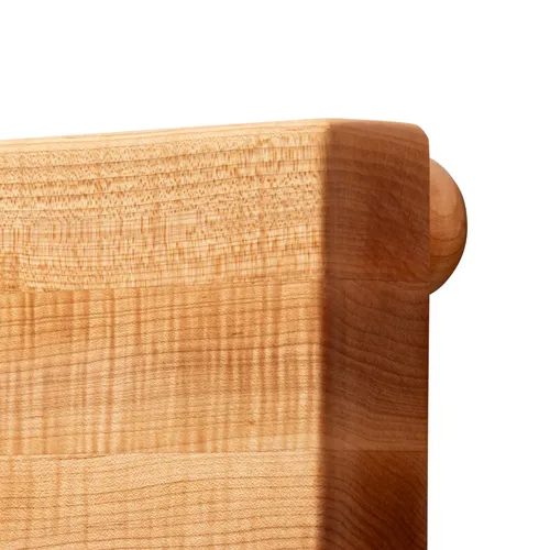 John Boos Maple Edge-Grain Square Serving Boards w/ Feet, 1.5" Thick