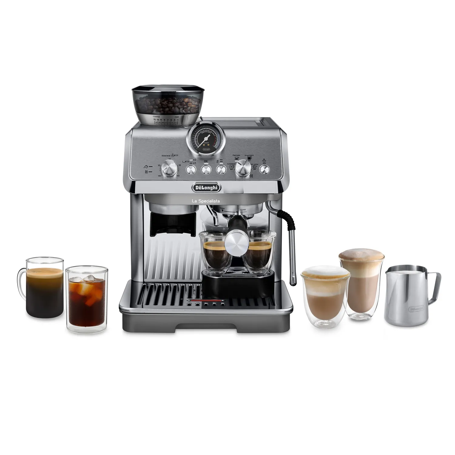 De'Longhi La Specialista Arte Evo Espresso Machine with Cold Brew