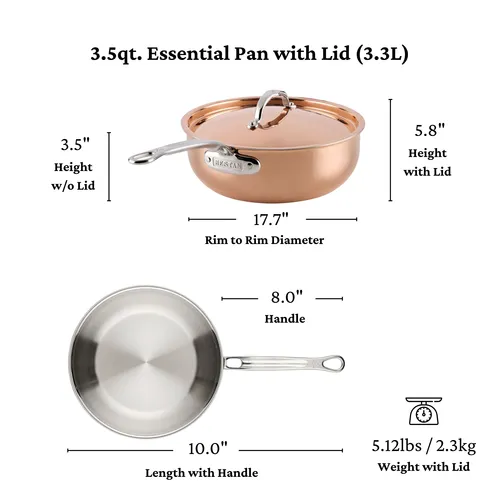 Hestan CopperBond® Aura™ Covered Essential Pan