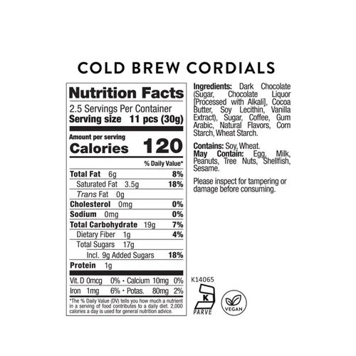 Sugarfina Cold Brew Cordials Mini Coffee Cup, Set of 4