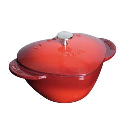 Staub Heart Dutch Oven, 1.75 qt. What a great piece to have for Valentines Day