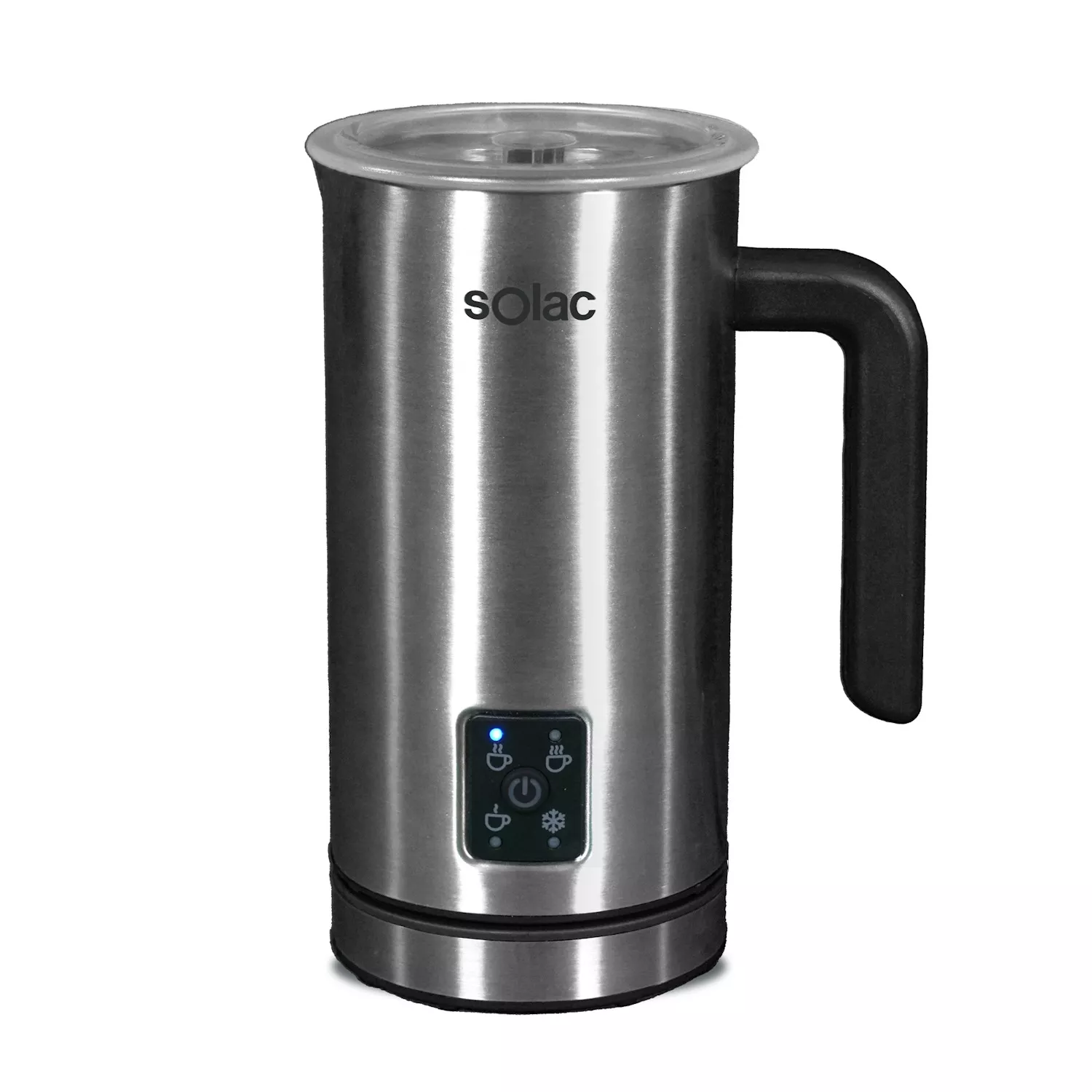 Electric Milk Frother Black - Stainless Steel Frother - illy Shop