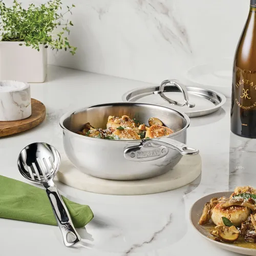 Hestan ProBond Luxe Stainless Steel Saucier with Lid, 2qt.