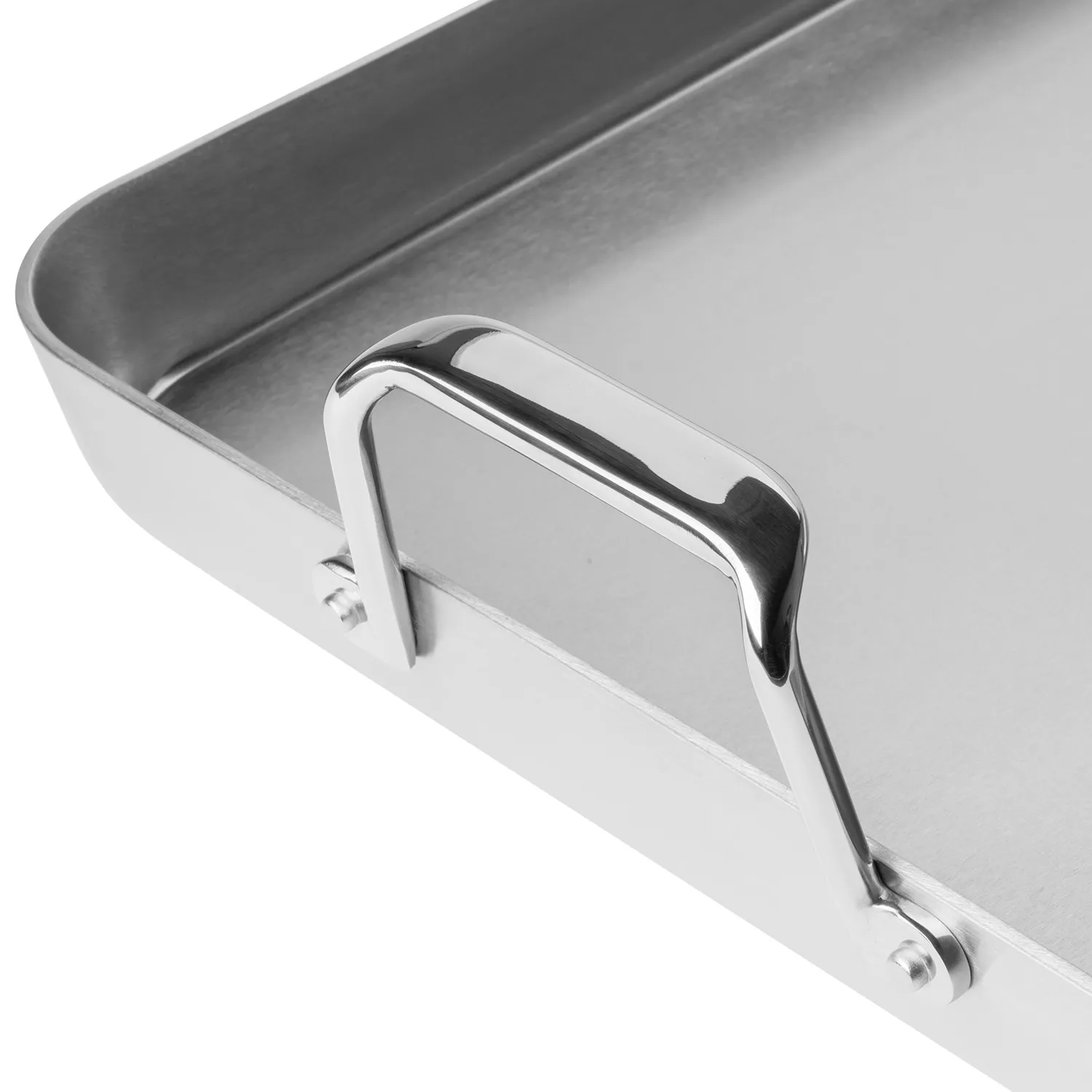 Misen Stainless Steel Roasting Pan, 18"x13"