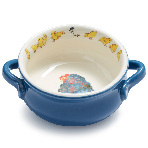 Jacques P&#233;pin Collection Double-Handle Chicks Bowl