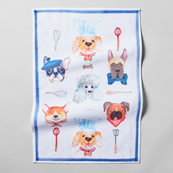 Sur La Table Dog Kitchen Towel