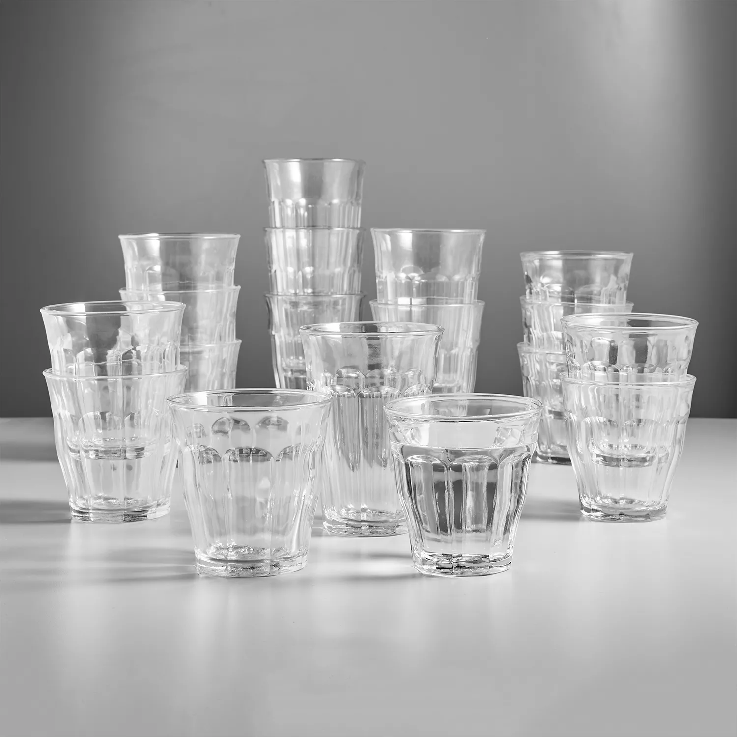 Duralex Picardie Clear Tumbler SET OF 18 - THE BEACH PLUM COMPANY