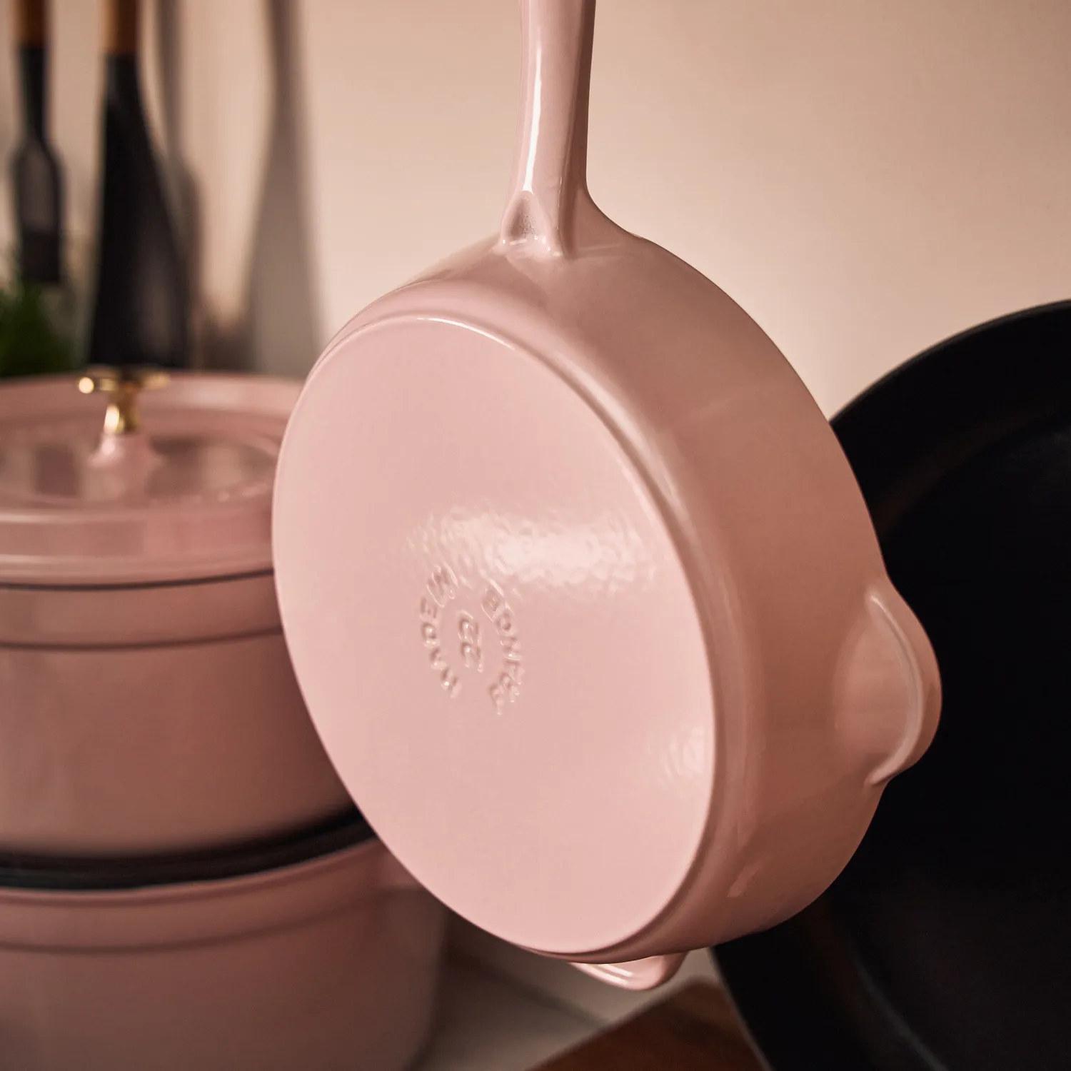 Staub Cast Iron Traditional Deep Skillet, 8.5"
