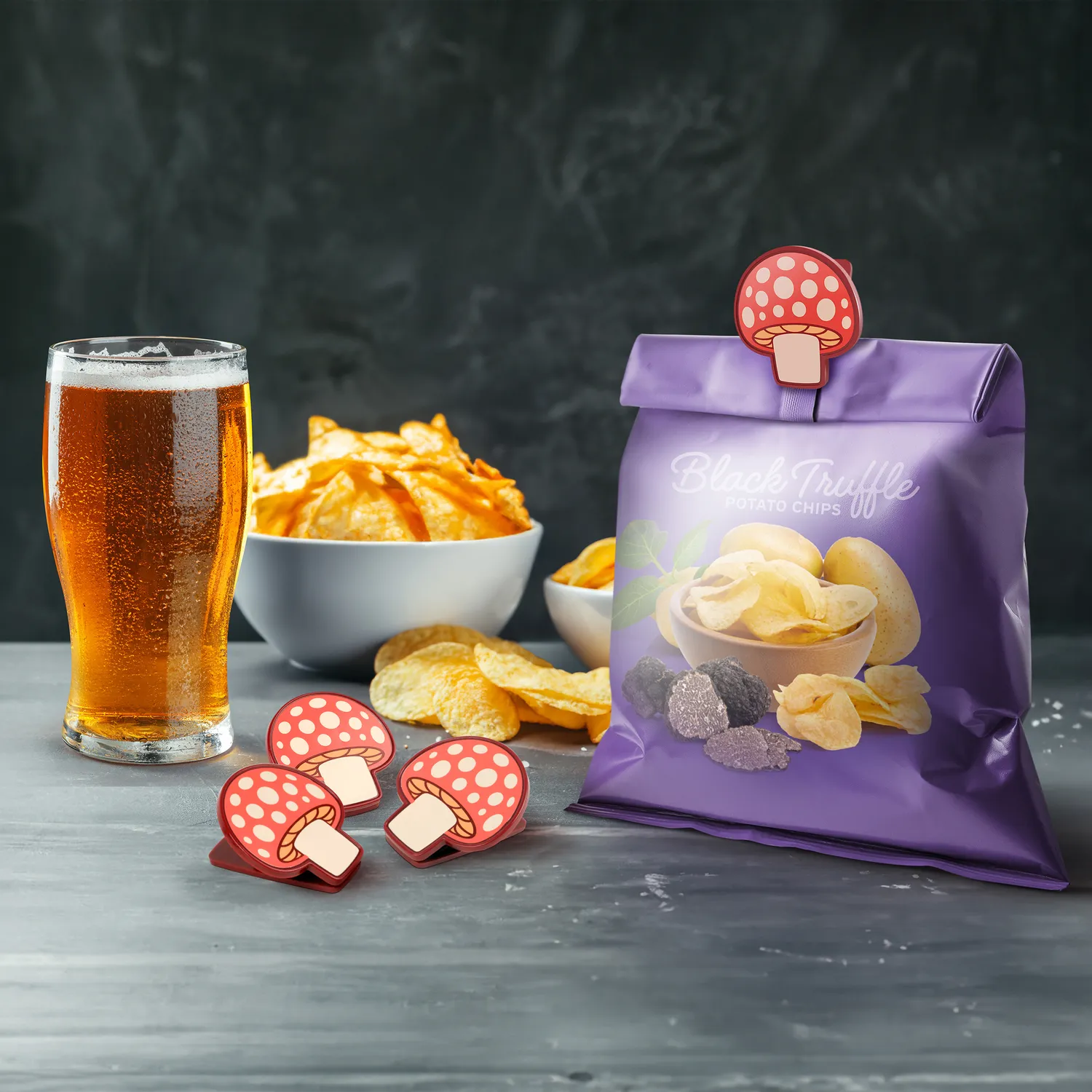 Fred Shroomates Bag Clips