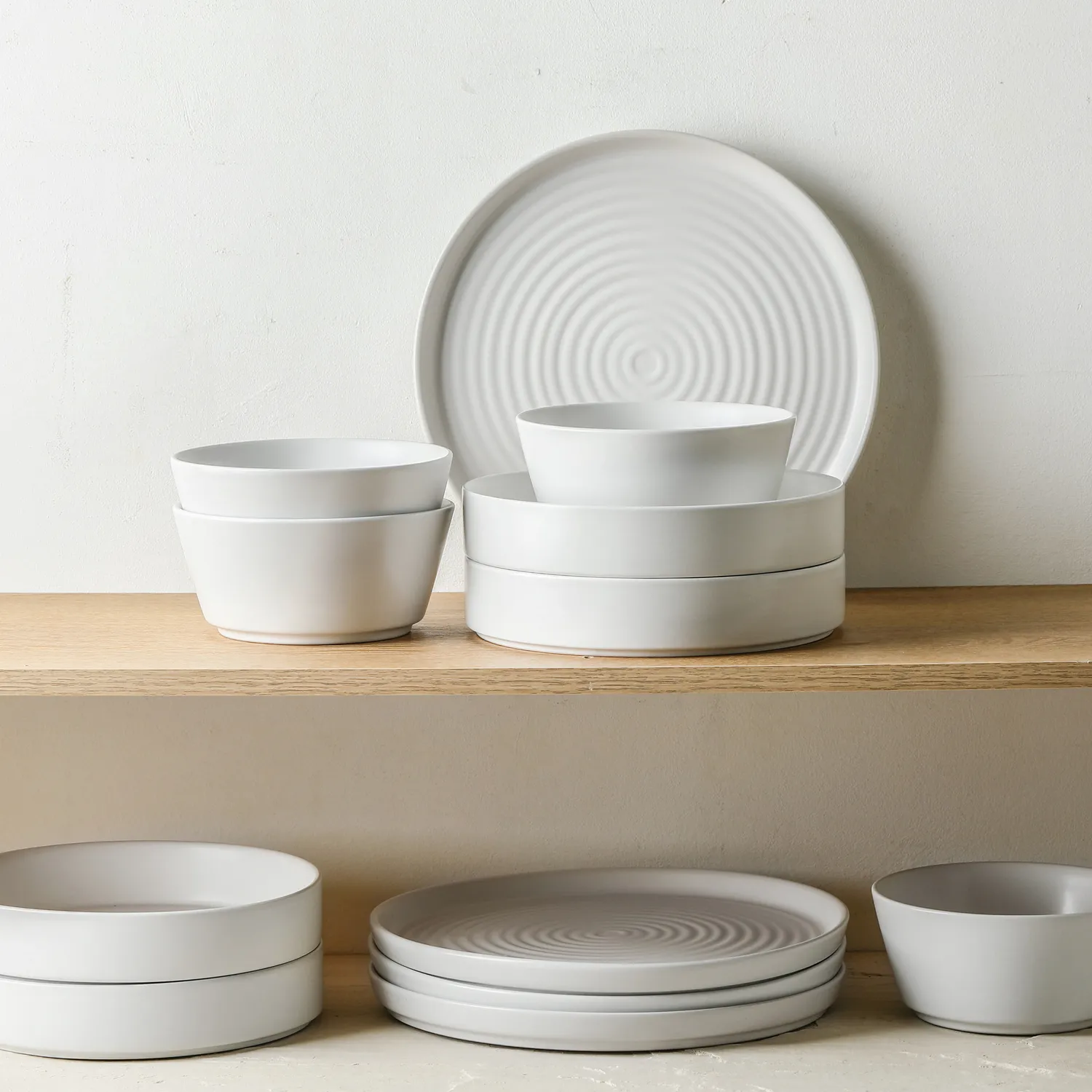 Stone Lain Elica Stoneware 12-Piece Dinnerware Set
