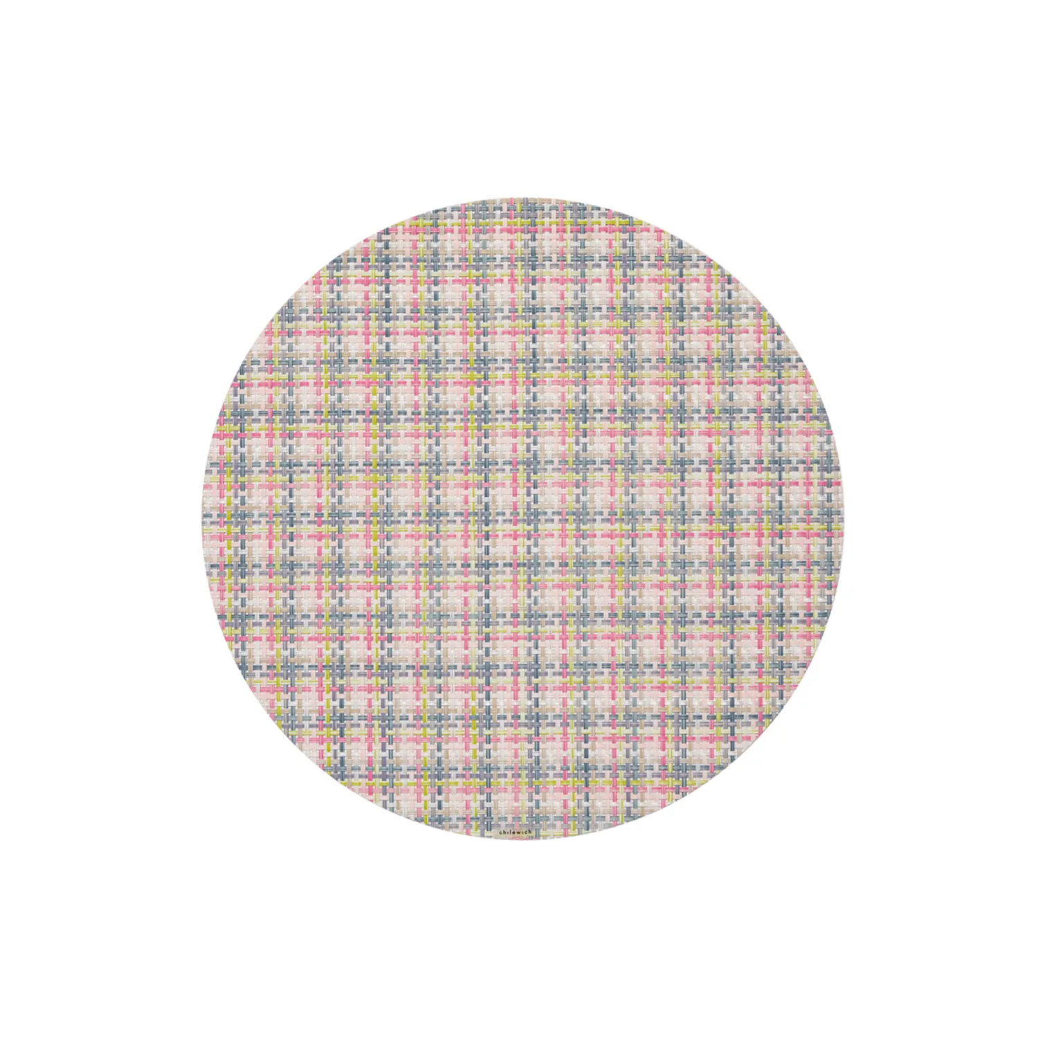 Chilewich Basketweave Round Placemat, 15"