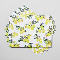 Sur La Table Citrus Placemats, Set of 4