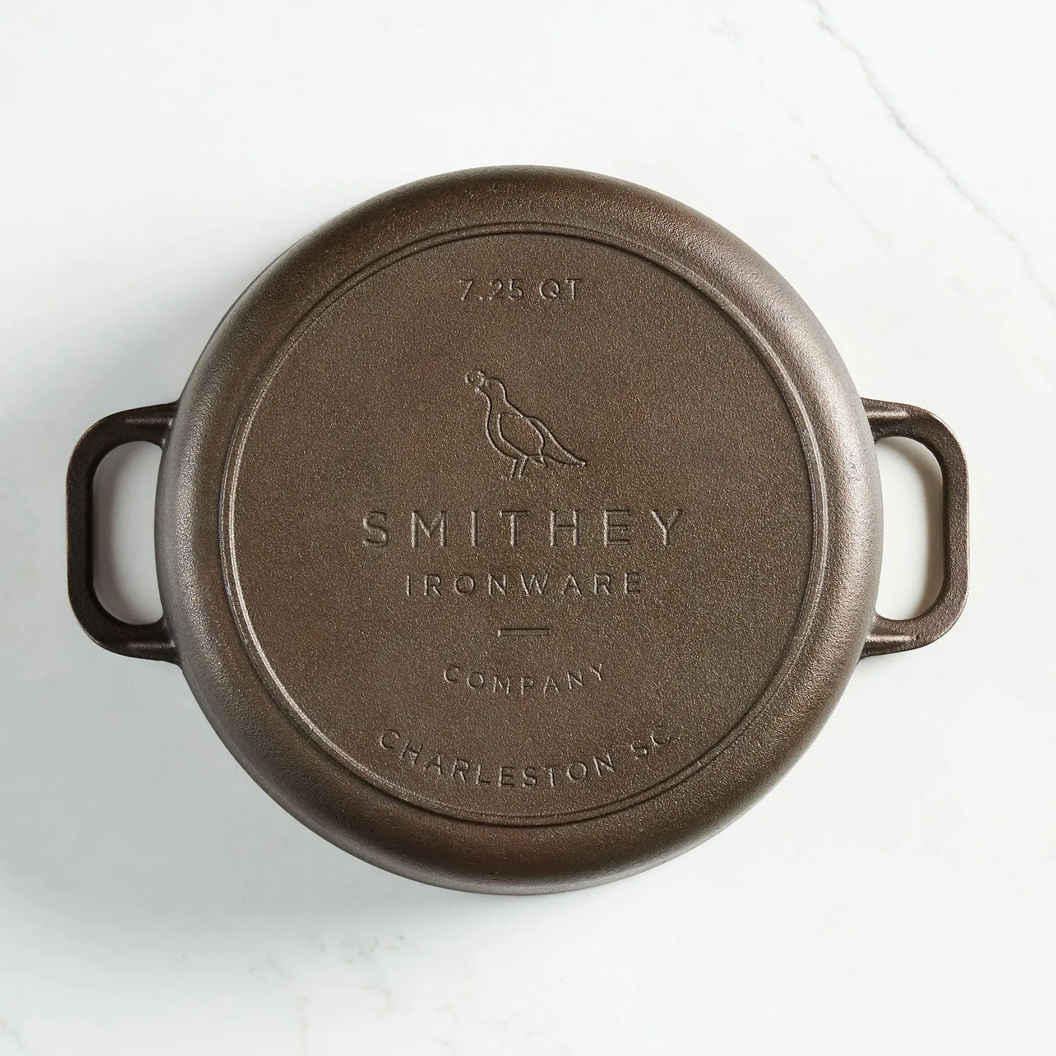 Smithey Polished Cast Iron Dutch Oven