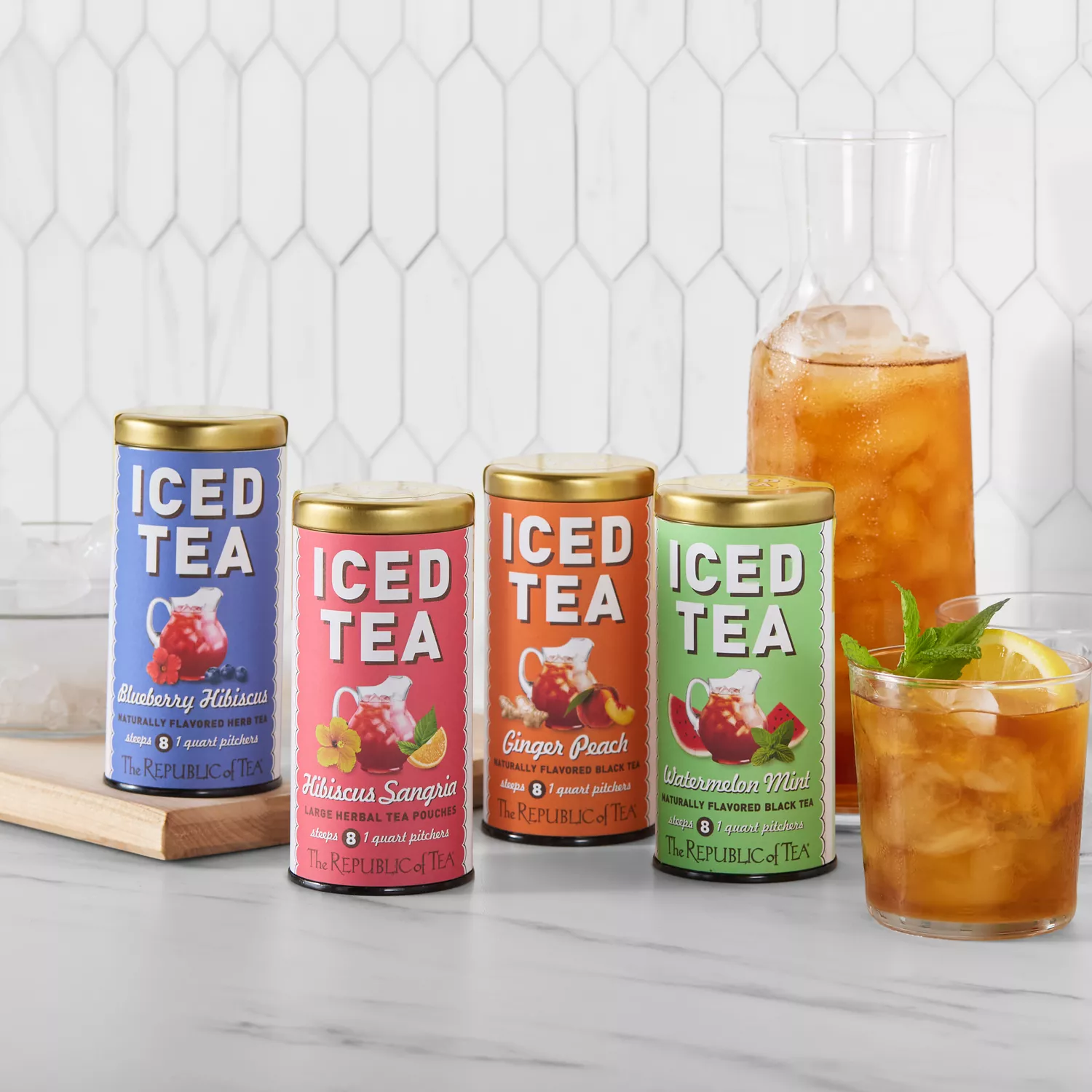 The Republic of Tea Ginger Peach Iced Tea