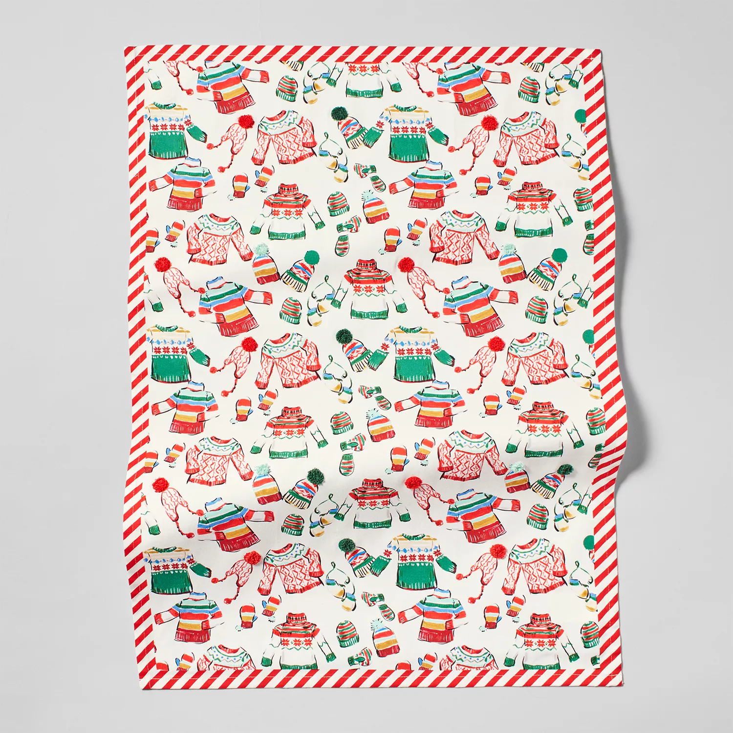 Sur La Table Snowy Village Kitchen Towel