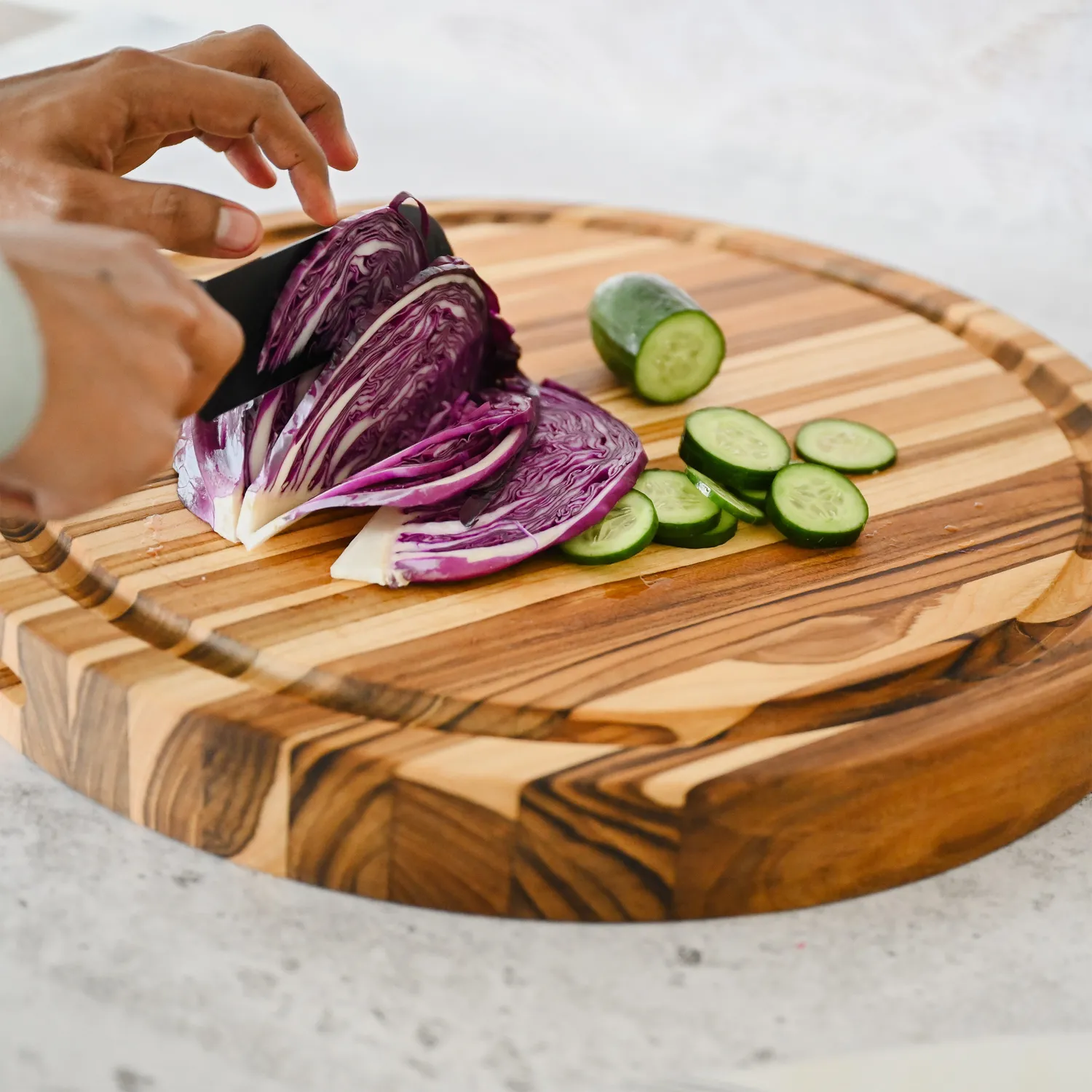 Teakhaus Traditional 18" Carving Board