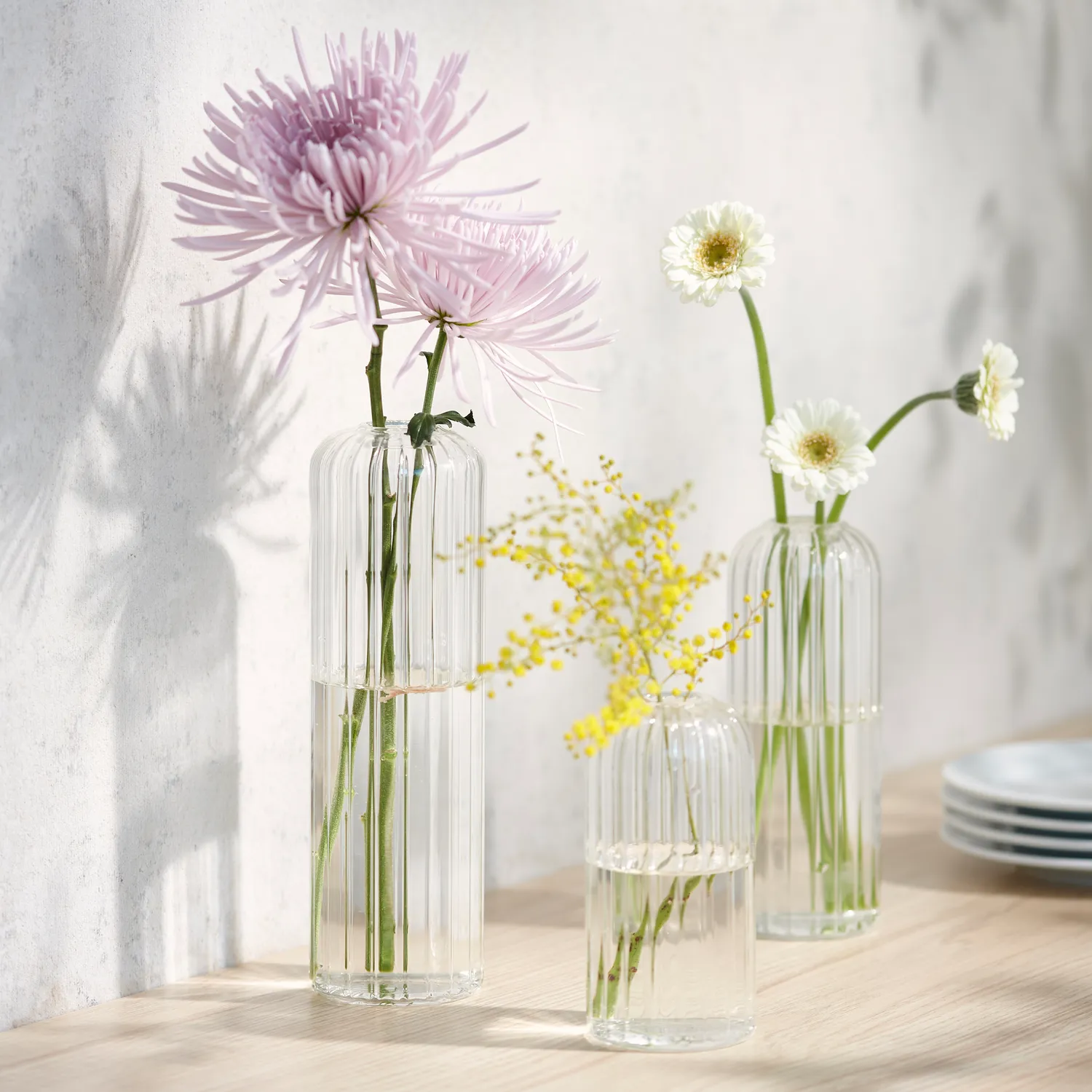 Sur La Table Bud Vase Taper Candle Holder
