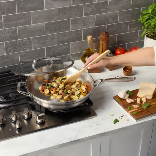 Zwilling Motion Stainless Steel Sauté Pan, 5 qt.