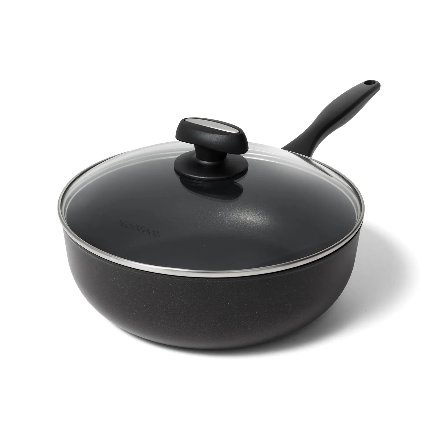 Scanpan Momenta Deep Sauté Pan with Lid, 4 qt.