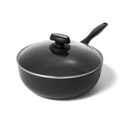 Scanpan Momenta Deep Sauté Pan with Lid, 4 qt.
