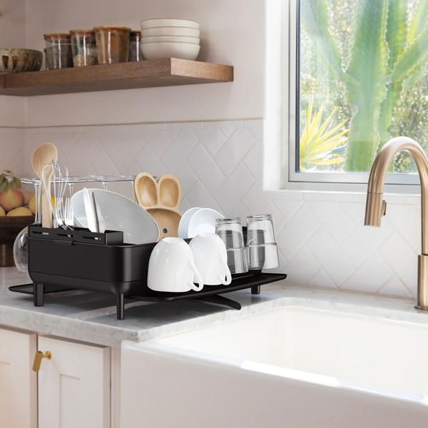 Simplehuman Steel Frame Dishrack - thumbnail 6