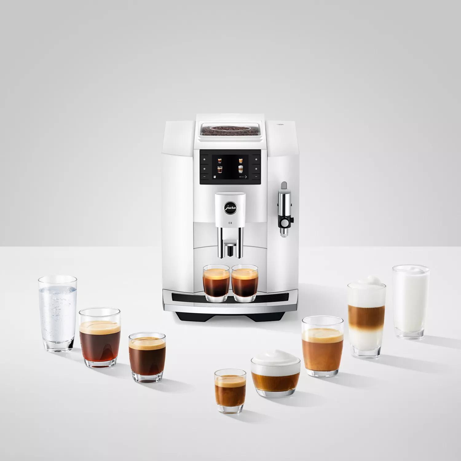 JURA E8 Fully Automatic Coffee Machine