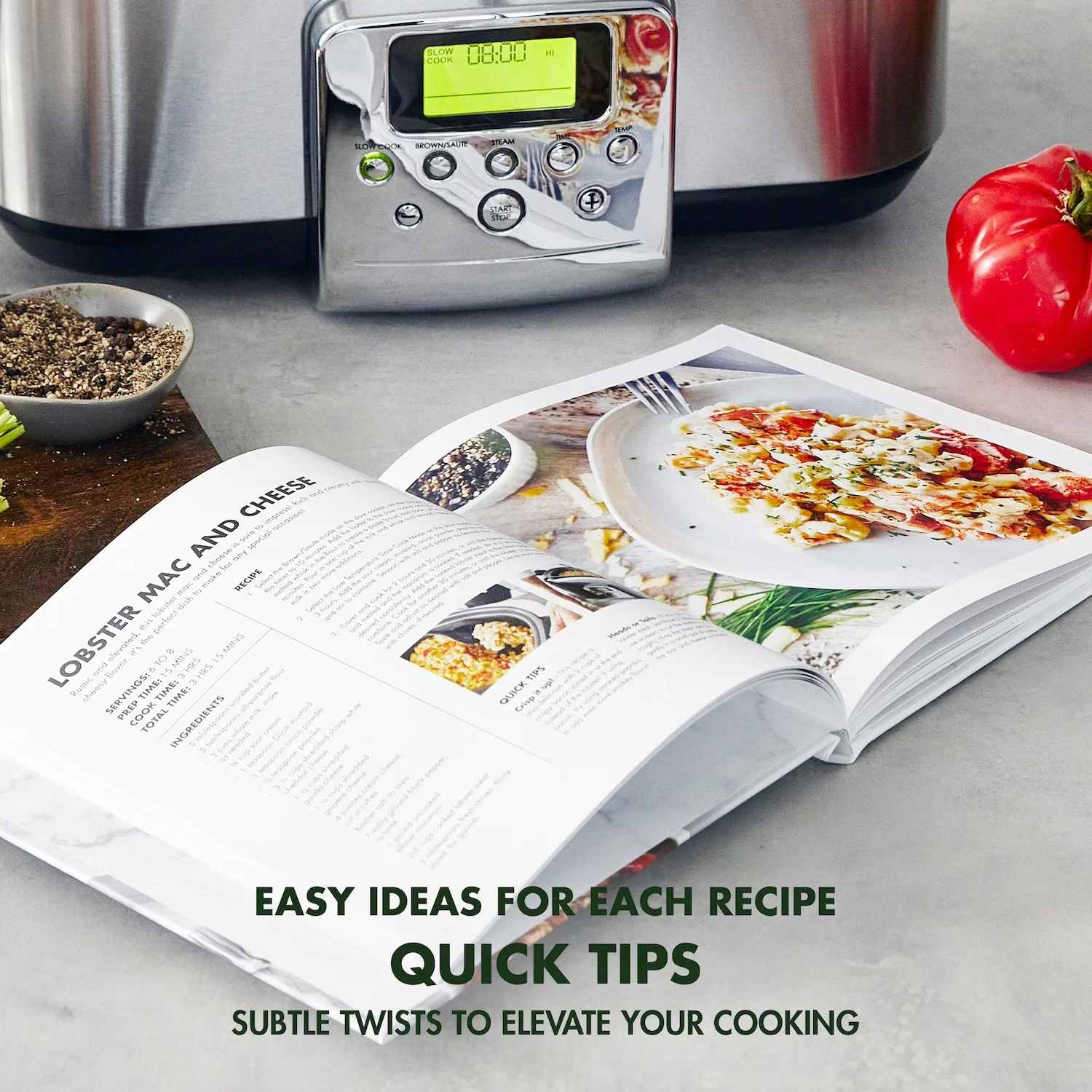 GreenPan - The Slow Way to Big Flavor Cookbook
