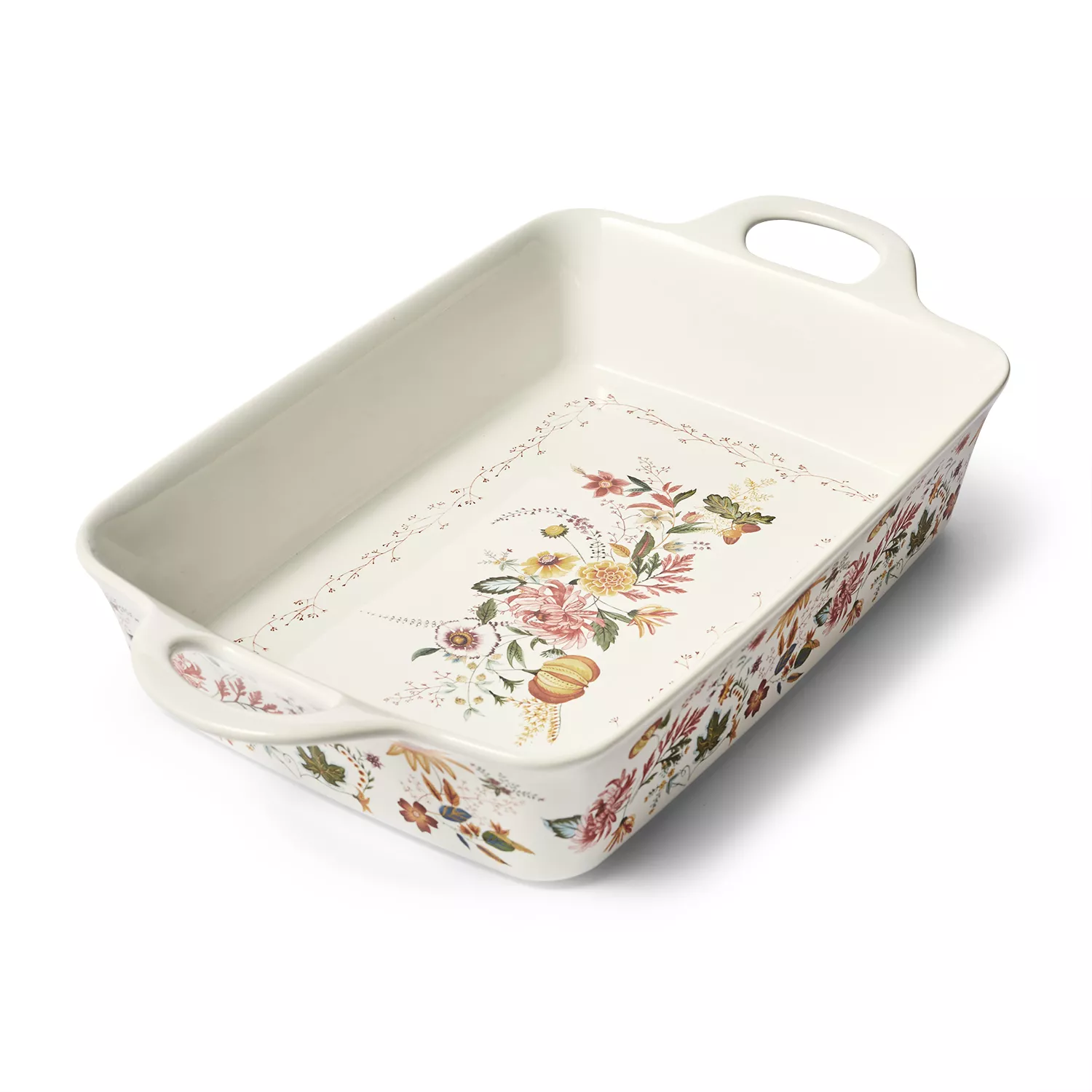 Sur La Table Fall Botanical Rectangular Baker