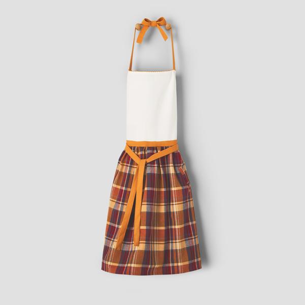 Sur La Table Plaid Vintage-Style Apron