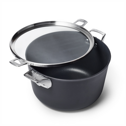 Calphalon Premier Space-Saving Hard-Anodized Nonstick Stockpot, 12 Qt. 