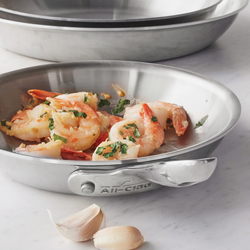 All-Clad D3 Stainless-Steel Skillet with Lid